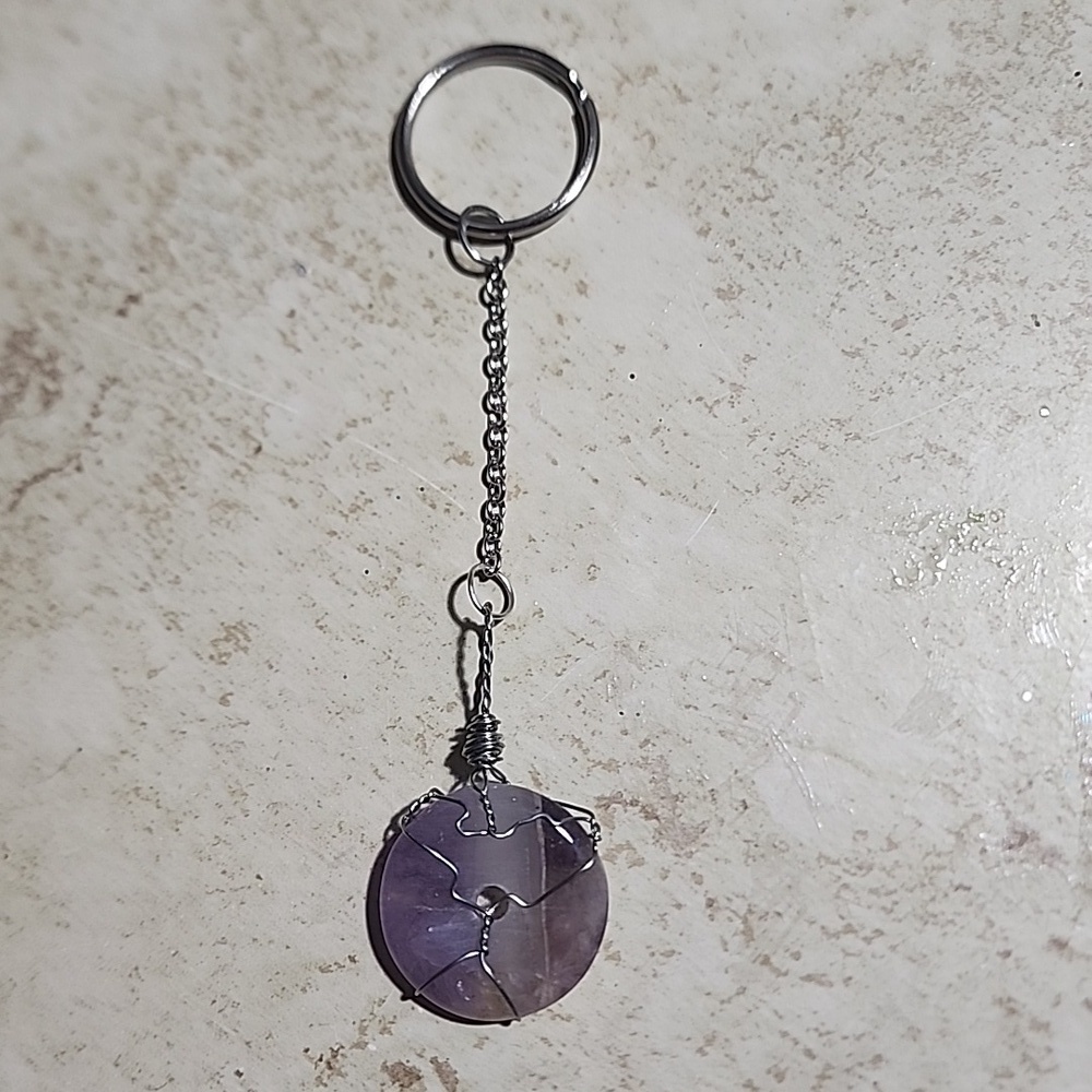 handwrapped stone keychains - Picture 3 of 3